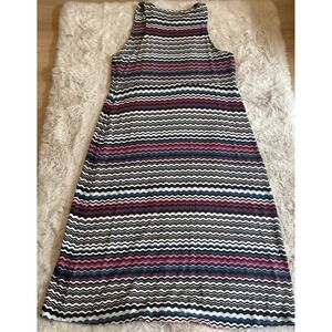 Athleta Hermosa Henley Dress, Dress Multicolor Size MT‎